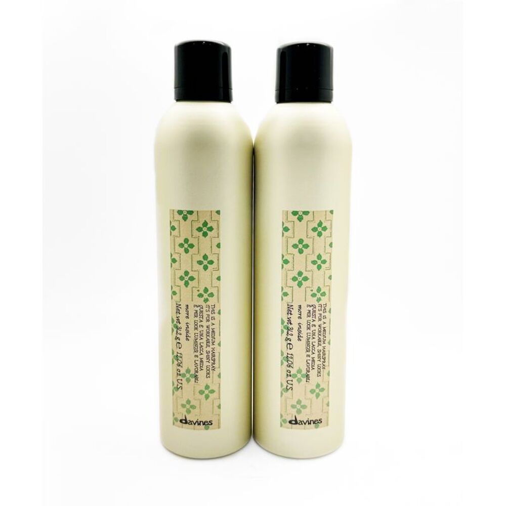 Davines Medium Hairspray 12.06 fl.oz, 342 gr Fresh Pack of 2
